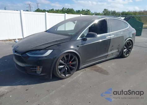 2017 Tesla Model X P100D из США, поврежденный, VIN 5YJXCAE49HF067846